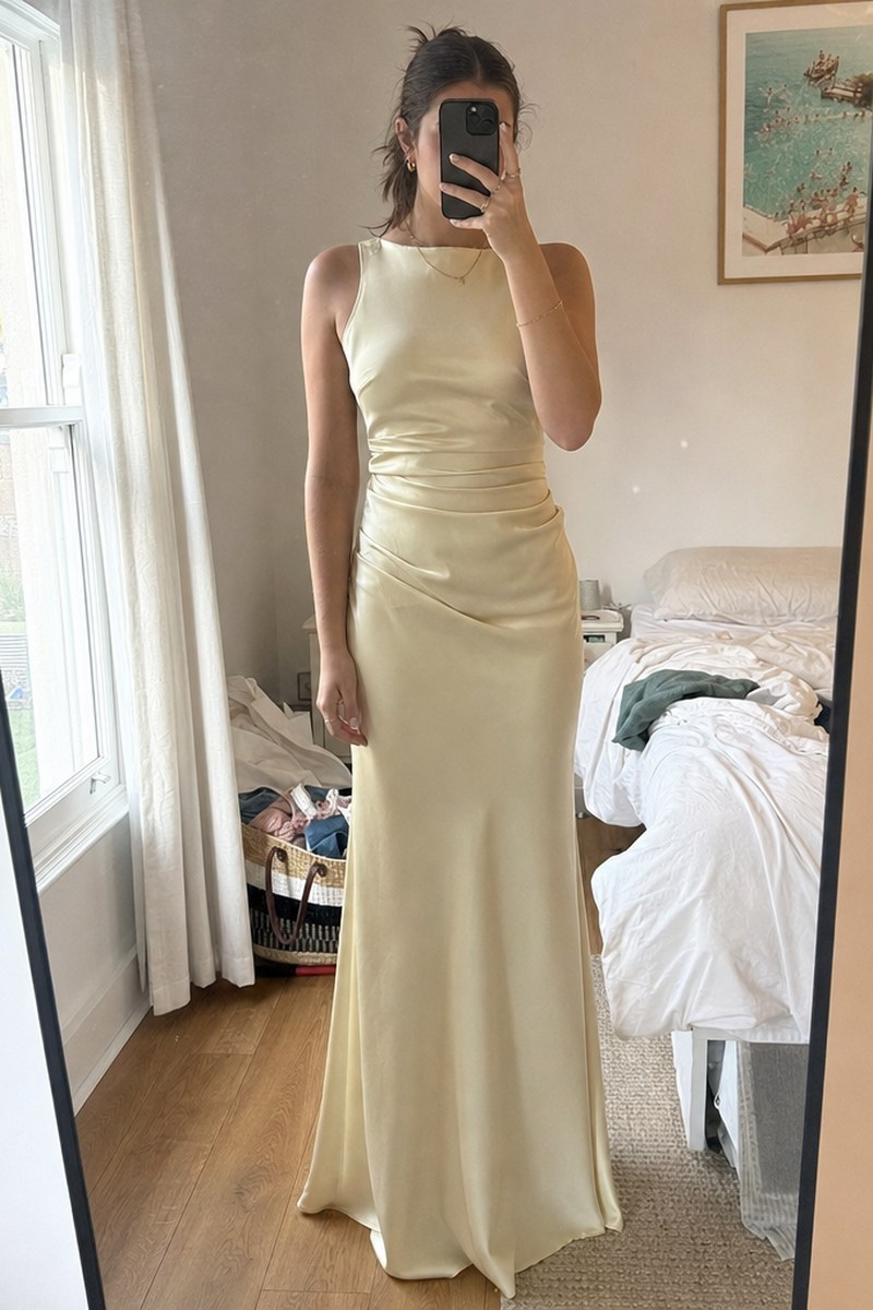 Grant try-on look by Jenny Yoo